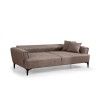 3-Seat Sofa-Bed Hamlet - Light Brown Light Brown