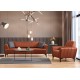 3-Seat Sofa-Bed Hamlet - Tile Red Tile Red