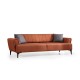 3-Seat Sofa-Bed Hamlet - Tile Red Tile Red