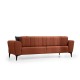 3-Seat Sofa-Bed Hamlet - Tile Red Tile Red