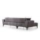 Corner Sofa-Bed Hamlet Left - Dark Grey Dark Grey Corner Sofa-Bed Hamlet Left - Dark Grey Dark Grey