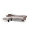 Corner Sofa-Bed Hamlet Left - Ecru Ecru