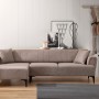 Corner Sofa-Bed Hamlet Left - Light Brown Light Brown