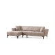 Corner Sofa-Bed Hamlet Left - Light Brown Light Brown Corner Sofa-Bed Hamlet Left - Light Brown Light Brown