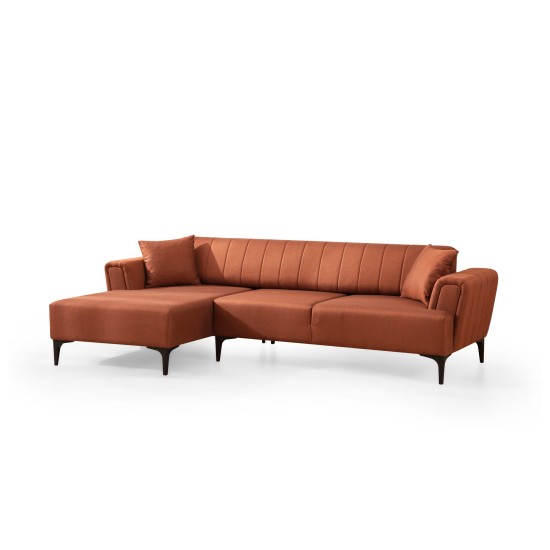 Corner Sofa-Bed Hamlet Left - Tile Red Tile Red Corner Sofa-Bed Hamlet Left - Tile Red Tile Red