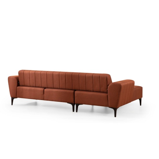 Corner Sofa-Bed Hamlet Left - Tile Red Tile Red Corner Sofa-Bed Hamlet Left - Tile Red Tile Red