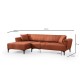 Corner Sofa-Bed Hamlet Left - Tile Red Tile Red Corner Sofa-Bed Hamlet Left - Tile Red Tile Red