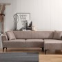 Corner Sofa-Bed Hamlet Right - Light Brown Light Brown