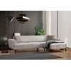 Corner Sofa-Bed Hamlet Right- Ecru Ecru