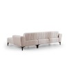 Corner Sofa-Bed Hamlet Right- Ecru Ecru