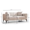 2-Seat Sofa Horizon - Ecru Ecru