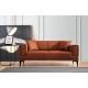 2-Seat Sofa Horizon - Tile Red Tile Red 2-Seat Sofa Horizon - Tile Red Tile Red