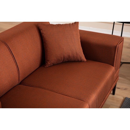 2-Seat Sofa Horizon - Tile Red Tile Red 2-Seat Sofa Horizon - Tile Red Tile Red