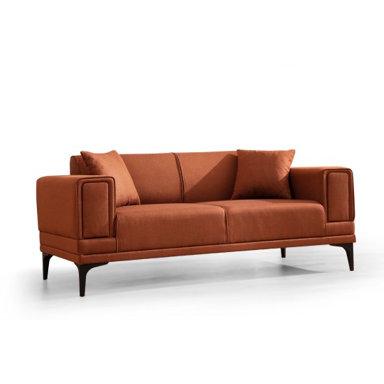 2-Seat Sofa Horizon - Tile Red Tile Red 2-Seat Sofa Horizon - Tile Red Tile Red