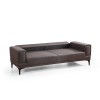 3-Seat Sofa-Bed Horizon - Dark Grey Dark Grey