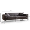 3-Seat Sofa-Bed Horizon - Dark Grey Dark Grey