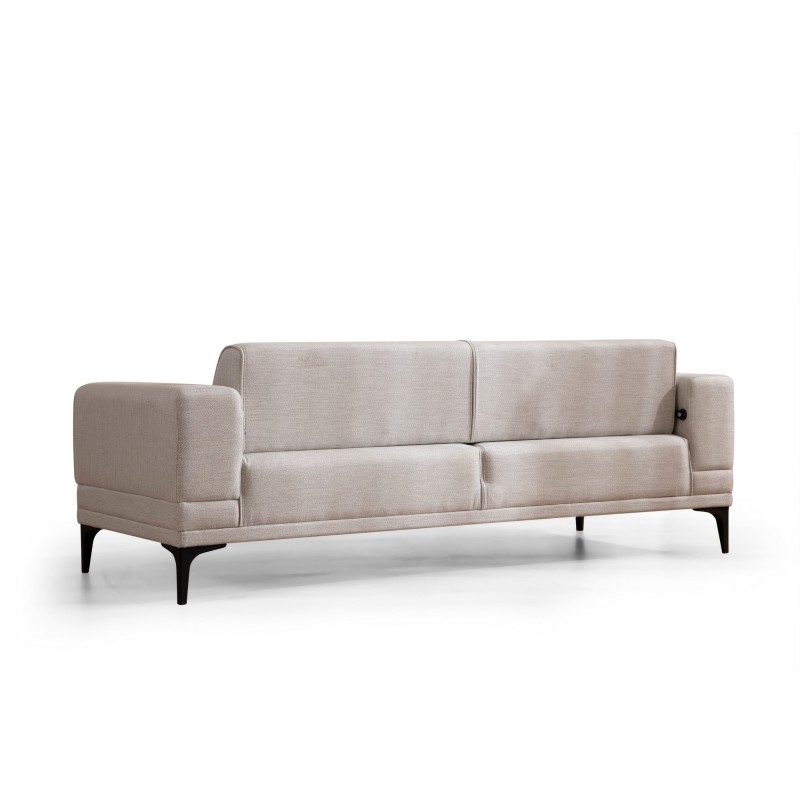 3-Seat Sofa-Bed Horizon - Ecru Ecru