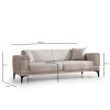 3-Seat Sofa-Bed Horizon - Ecru Ecru