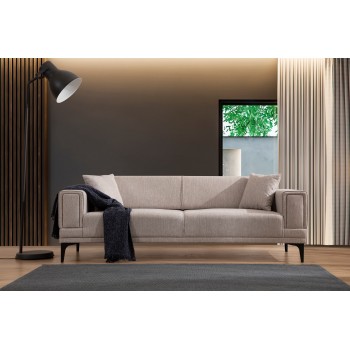 3-Seat Sofa-Bed Horizon - Light Brown Light Brown