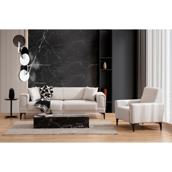 Atelier del Sofa 1-Seat Sofa Horizon - Ecru Ecru
