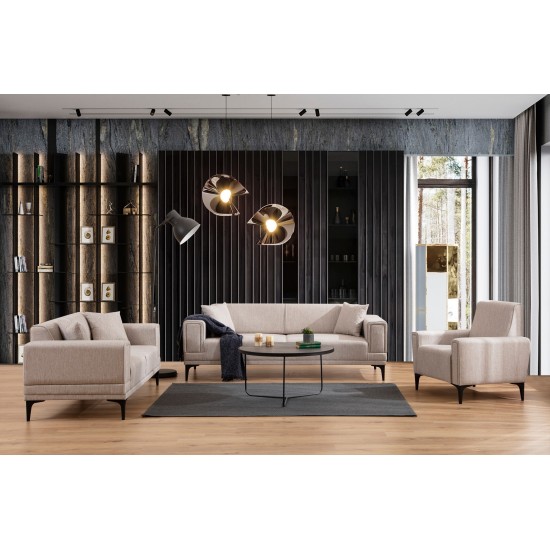 1-Seat Sofa Horizon - Light Brown Light Brown 1-Seat Sofa Horizon - Light Brown Light Brown