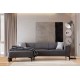 Corner Sofa-Bed Horizon Left - Dark Grey Dark Grey Corner Sofa-Bed Horizon Left - Dark Grey Dark Grey
