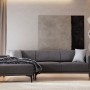 Corner Sofa-Bed Horizon Left - Dark Grey Dark Grey