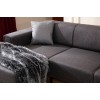 Corner Sofa-Bed Horizon Left - Dark Grey Dark Grey