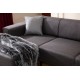 Corner Sofa-Bed Horizon Left - Dark Grey Dark Grey Corner Sofa-Bed Horizon Left - Dark Grey Dark Grey