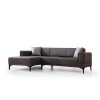 Corner Sofa-Bed Horizon Left - Dark Grey Dark Grey