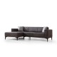 Corner Sofa-Bed Horizon Left - Dark Grey Dark Grey Corner Sofa-Bed Horizon Left - Dark Grey Dark Grey