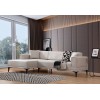 Corner Sofa-Bed Horizon Left - Ecru Ecru