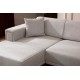 Corner Sofa-Bed Horizon Left - Ecru Ecru