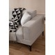 Corner Sofa-Bed Horizon Left - Ecru Ecru