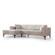 Corner Sofa-Bed Horizon Left - Ecru Ecru