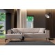 Corner Sofa-Bed Horizon Left - Light Brown Light Brown Corner Sofa-Bed Horizon Left - Light Brown Light Brown