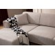 Corner Sofa-Bed Horizon Left - Light Brown Light Brown Corner Sofa-Bed Horizon Left - Light Brown Light Brown