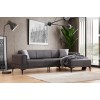 Atelier del Sofa Corner Sofa-Bed Horizon Right - Dark Grey Dark Grey