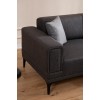 Atelier del Sofa Corner Sofa-Bed Horizon Right - Dark Grey Dark Grey