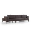 Atelier del Sofa Corner Sofa-Bed Horizon Right - Dark Grey Dark Grey