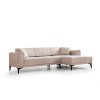 Corner Sofa-Bed Horizon Right - Light Brown Light Brown