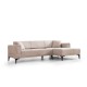 Corner Sofa-Bed Horizon Right - Light Brown Light Brown Corner Sofa-Bed Horizon Right - Light Brown Light Brown