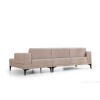 Corner Sofa-Bed Horizon Right - Light Brown Light Brown