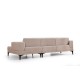 Corner Sofa-Bed Horizon Right - Light Brown Light Brown Corner Sofa-Bed Horizon Right - Light Brown Light Brown
