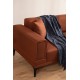 Corner Sofa-Bed Horizon Right - Tile Red Tile Red