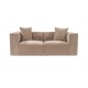 2-Seat Sofa Sora 2 - Cappuccino Cappuccino 2-Seat Sofa Sora 2 - Cappuccino Cappuccino