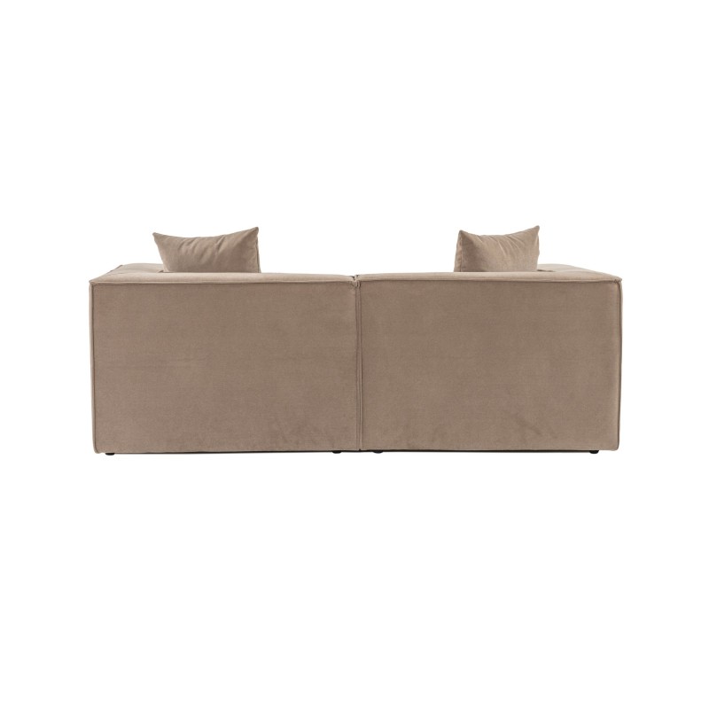 2-Seat Sofa Sora 2 - Cappuccino Cappuccino