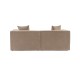 2-Seat Sofa Sora 2 - Cappuccino Cappuccino 2-Seat Sofa Sora 2 - Cappuccino Cappuccino