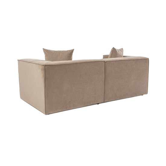 2-Seat Sofa Sora 2 - Cappuccino Cappuccino 2-Seat Sofa Sora 2 - Cappuccino Cappuccino