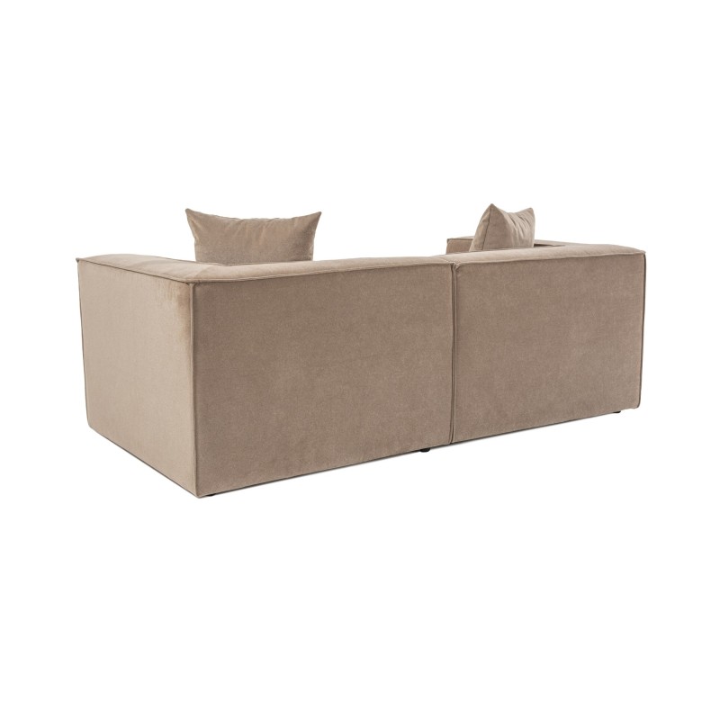 2-Seat Sofa Sora 2 - Cappuccino Cappuccino